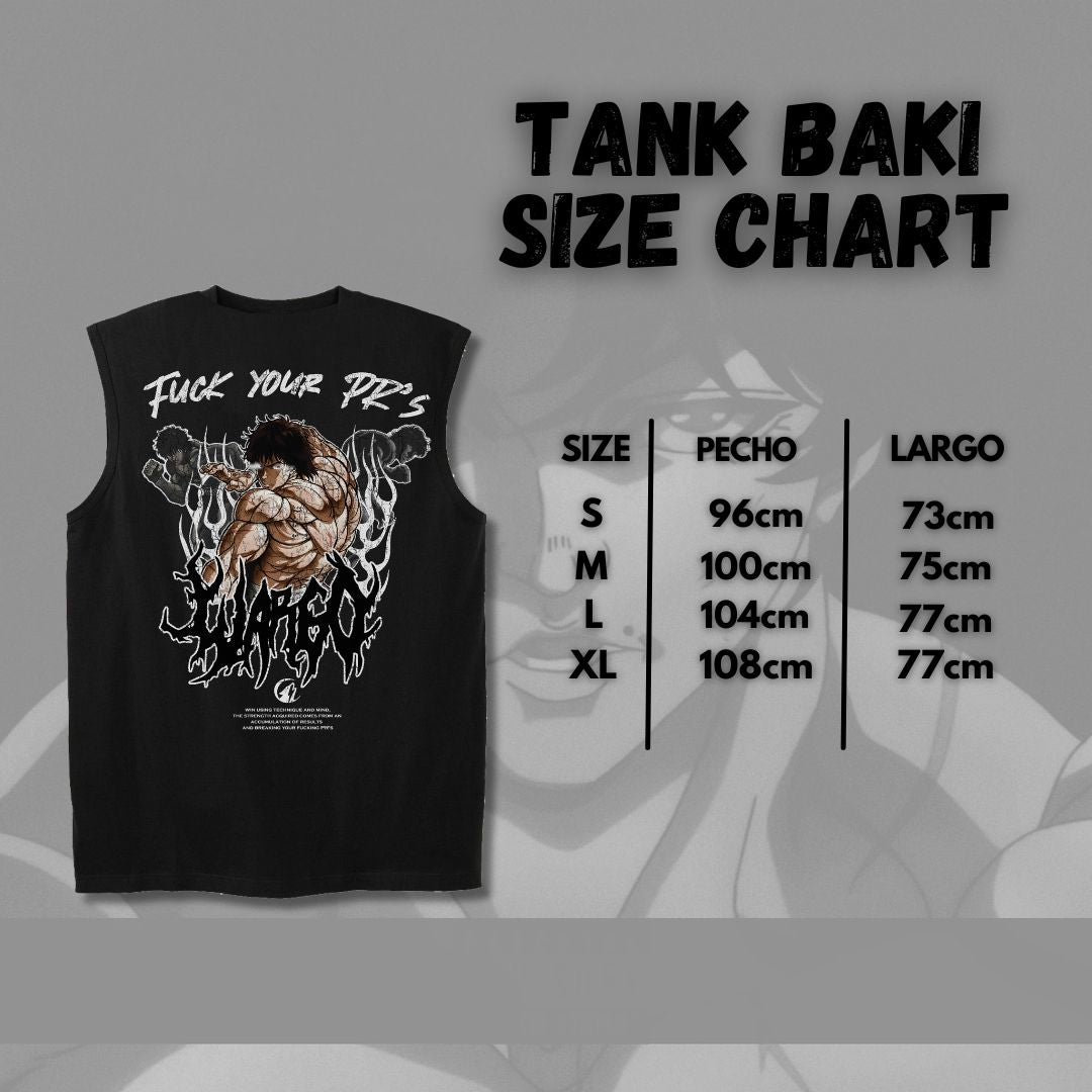 CAMISETA TANK BAKI - NEGRO
