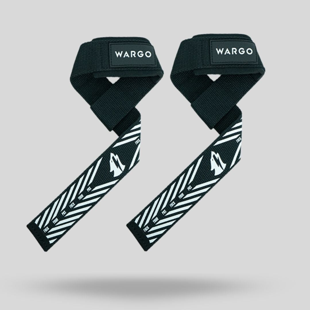 WARGO STRAPS PIXEL - BLACK - WHITE DESING