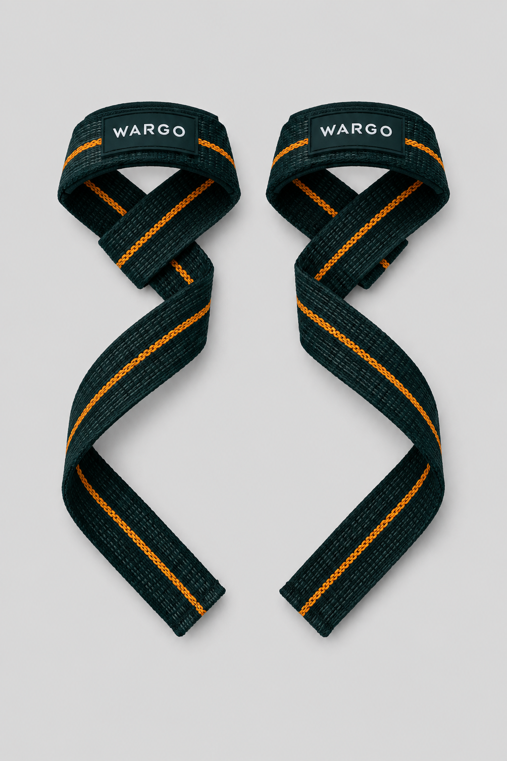 STRAPS CLÁSICOS GYM - NEGRO / NARANJA