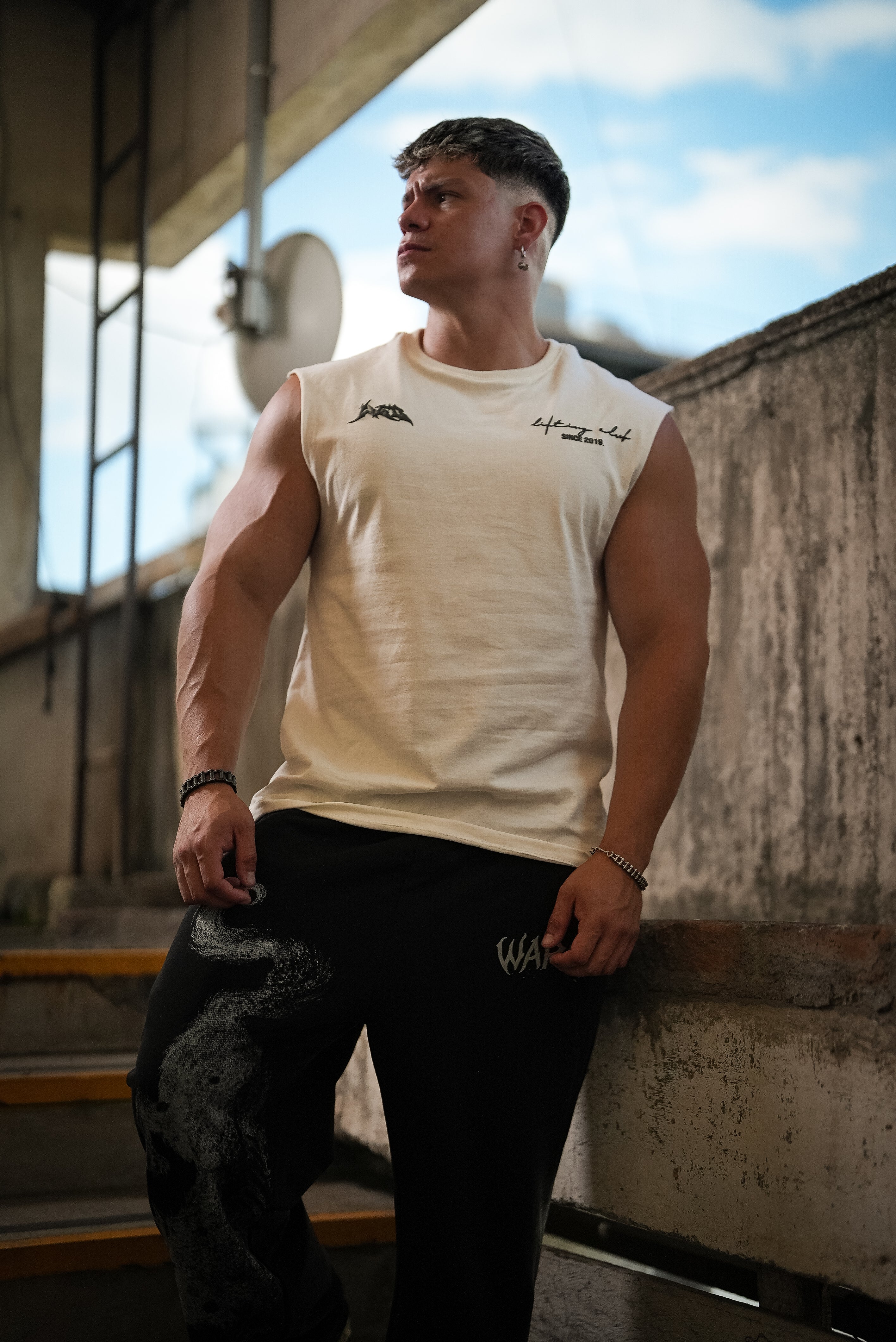 TANK SAINT ANGELS - IVORY