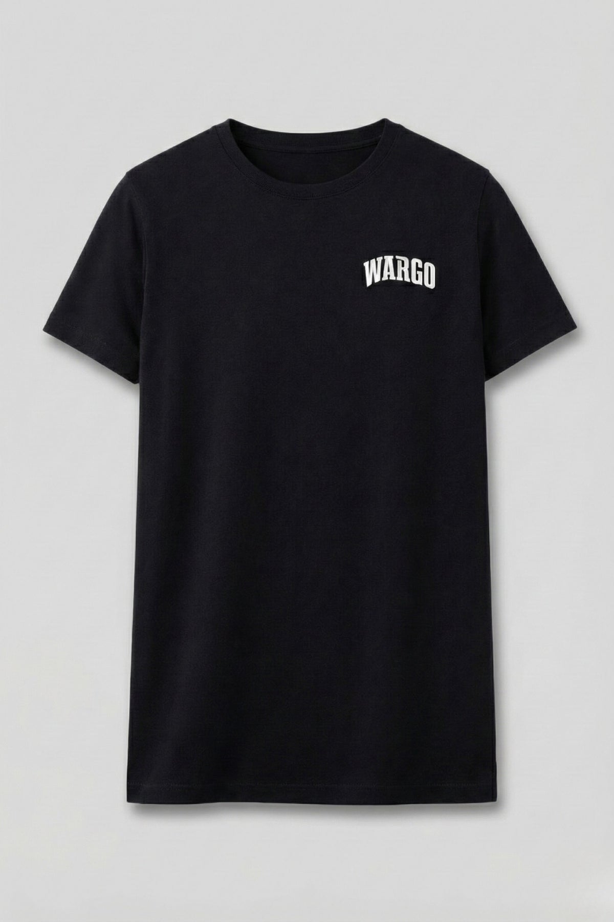 CAMISETA SLIM TEE 12/25 - NEGRO