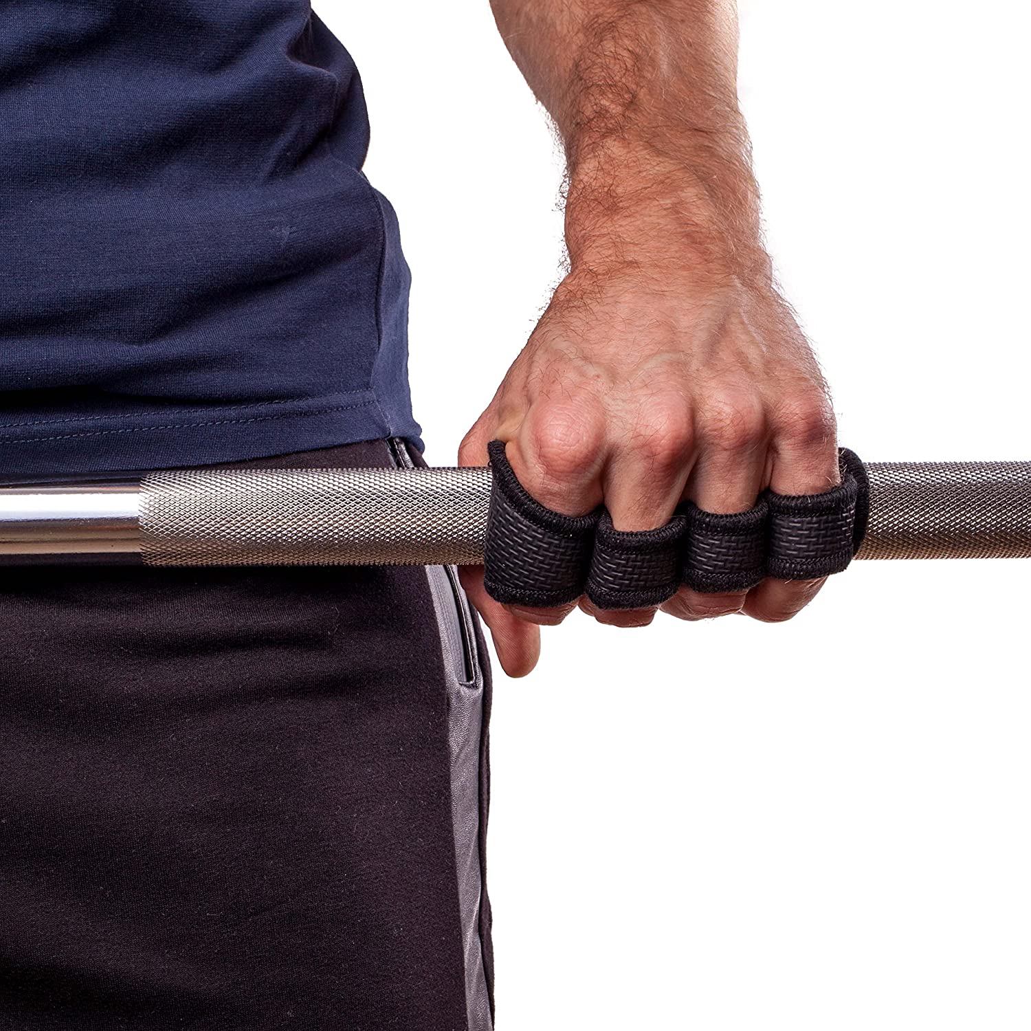 GUANTES PADS GYM - NEGRO