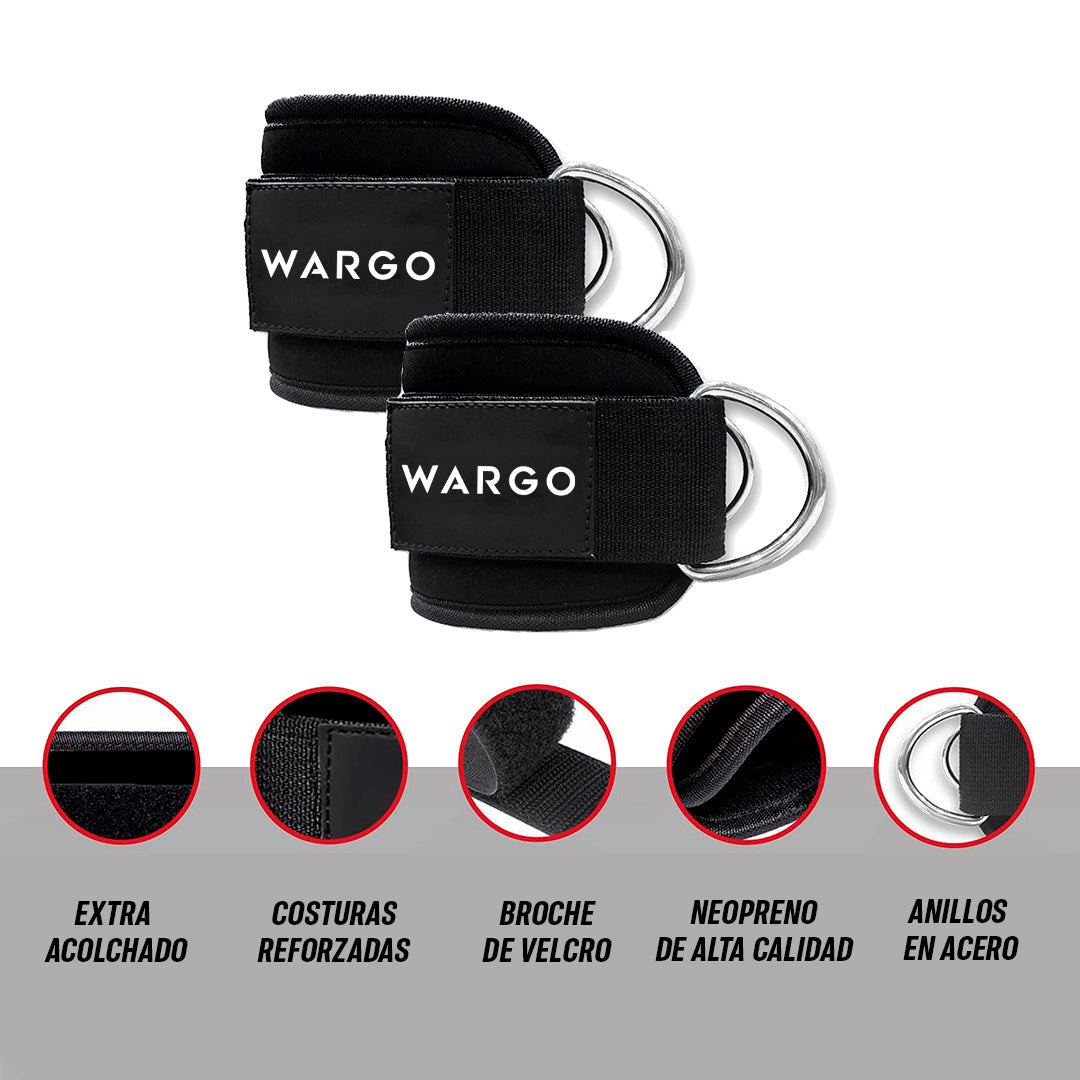 ANKLES PARA GYM - GREEN ARMY