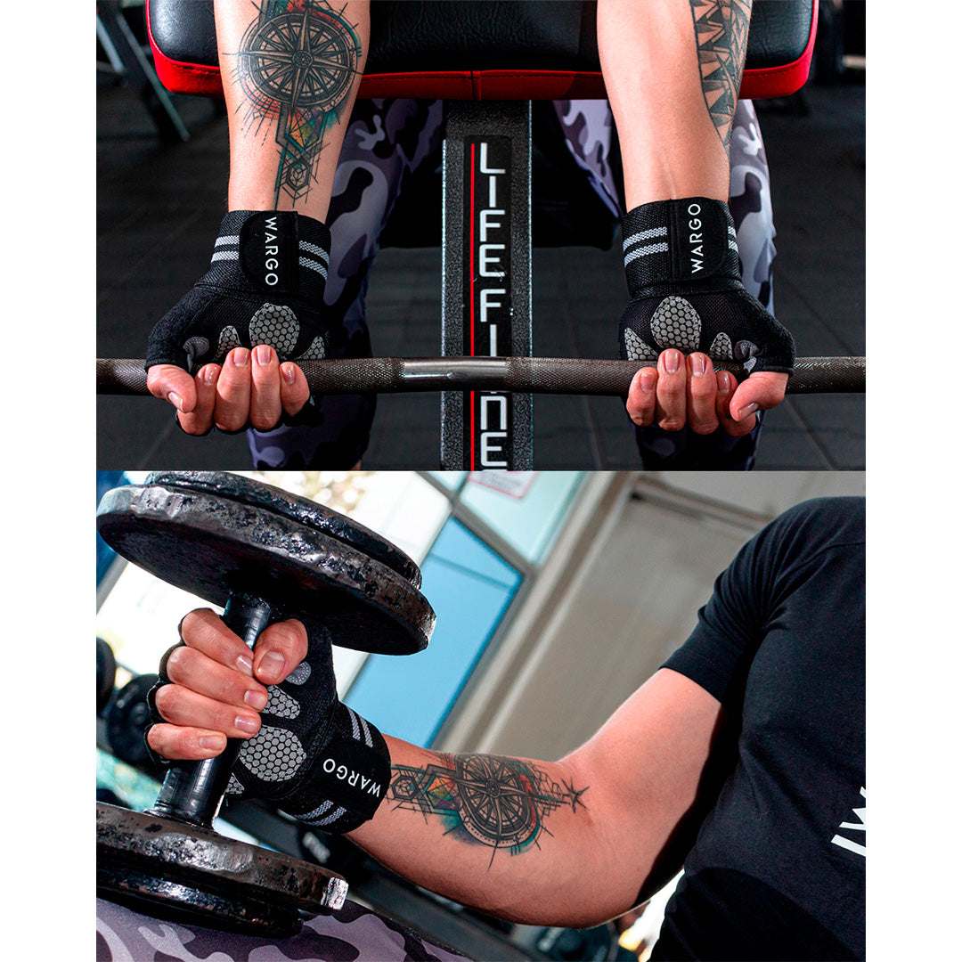 GUANTES CLASSIC GYM - NEGRO