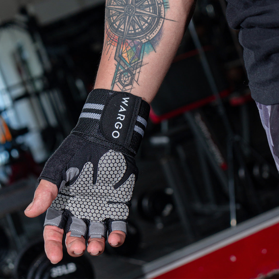GUANTES CLASSIC GYM - NEGRO