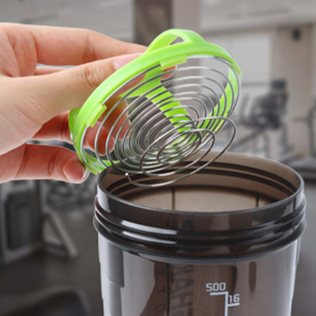 SHAKER CON COMPARTIMIENTOS - NEGRO