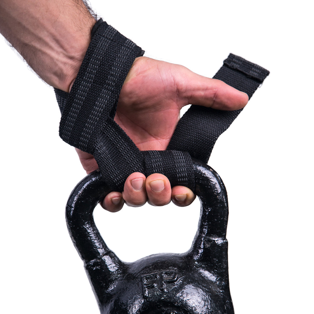 STRAPS PARA GYM - BROWN-GRAY STRIPE