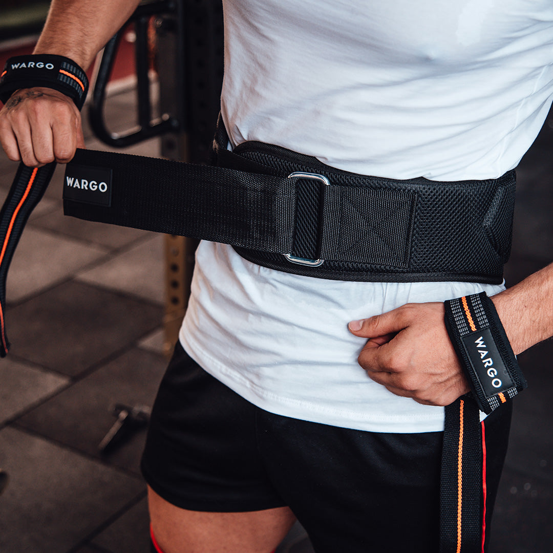 CINTURÓN PARA GYM DE NEOPRENO - BLACK