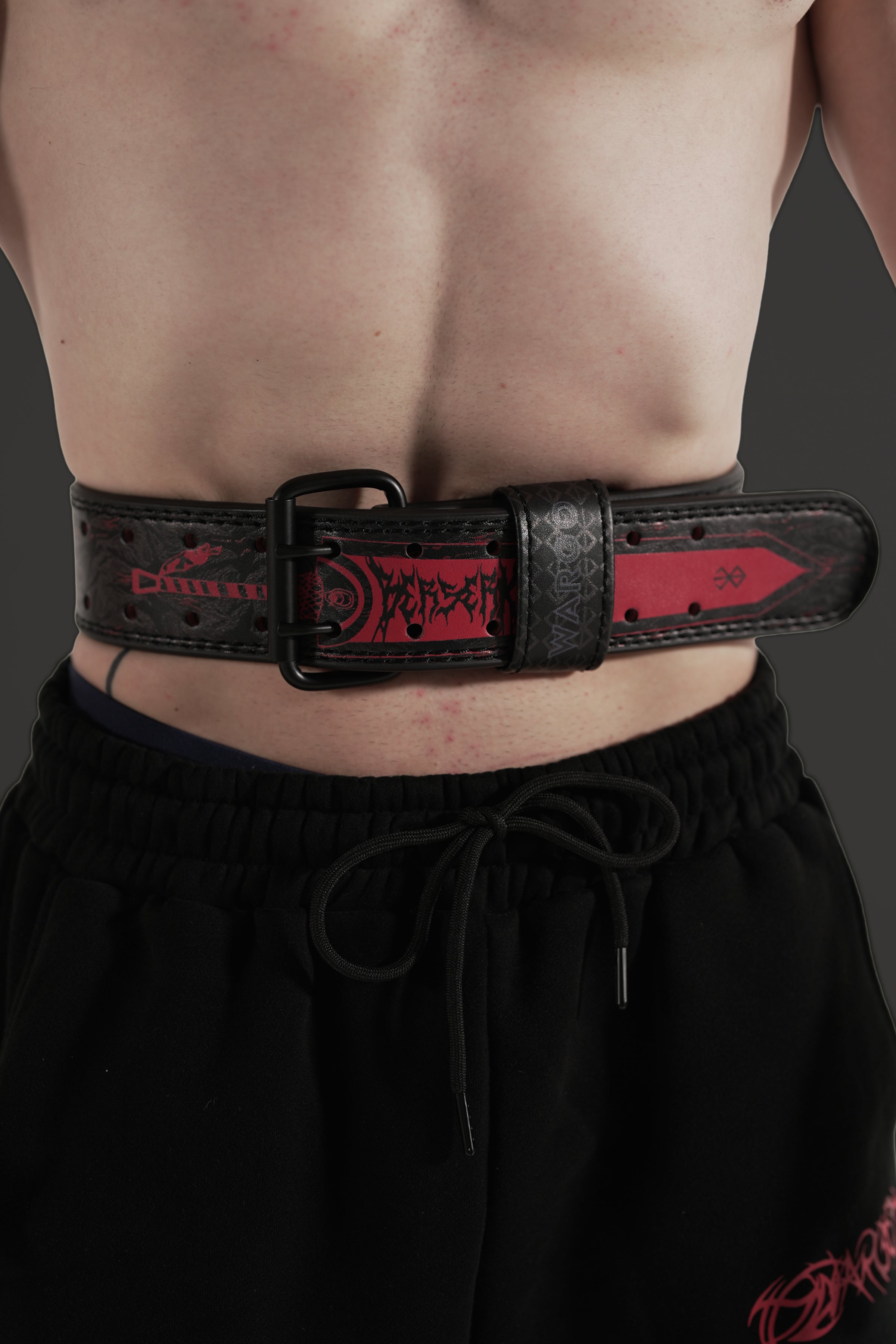 CINTURON CUERO 5MM GYM - BERSERK EDITION