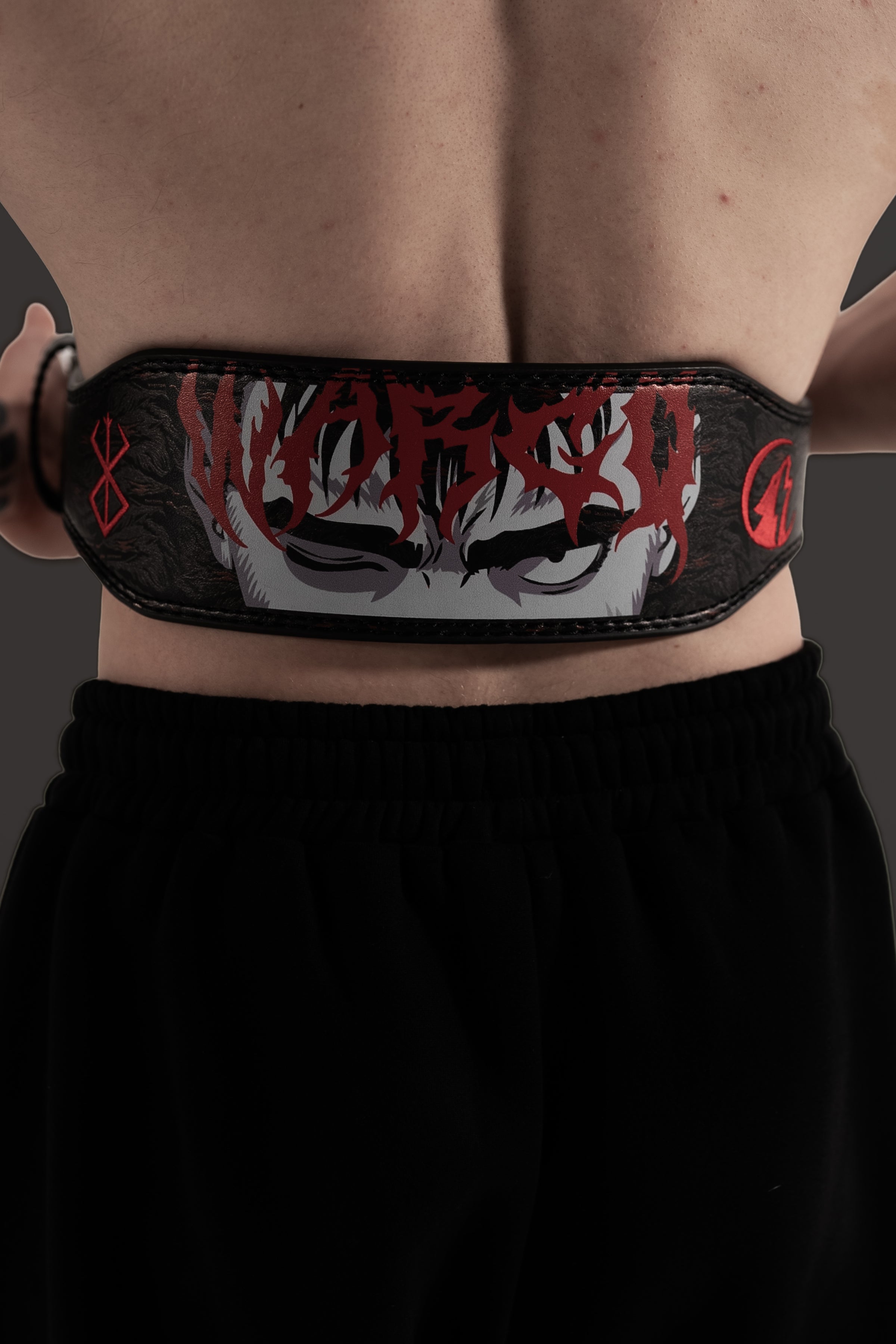 CINTURON CUERO 5MM GYM - BERSERK EDITION
