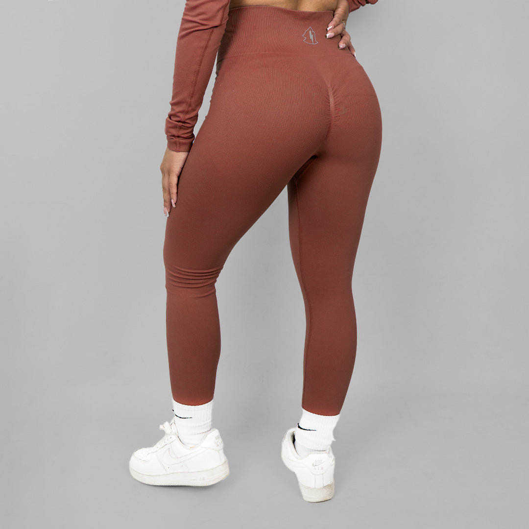 WARGO PERFORMANCE LEGGINS - BROWN