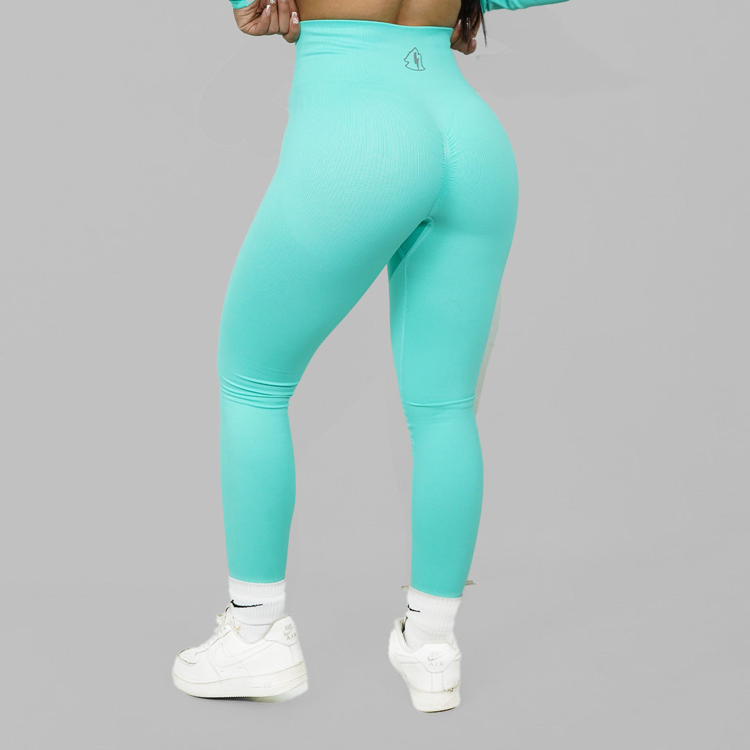 WARGO PERFORMANCE LEGGINS - CYAN