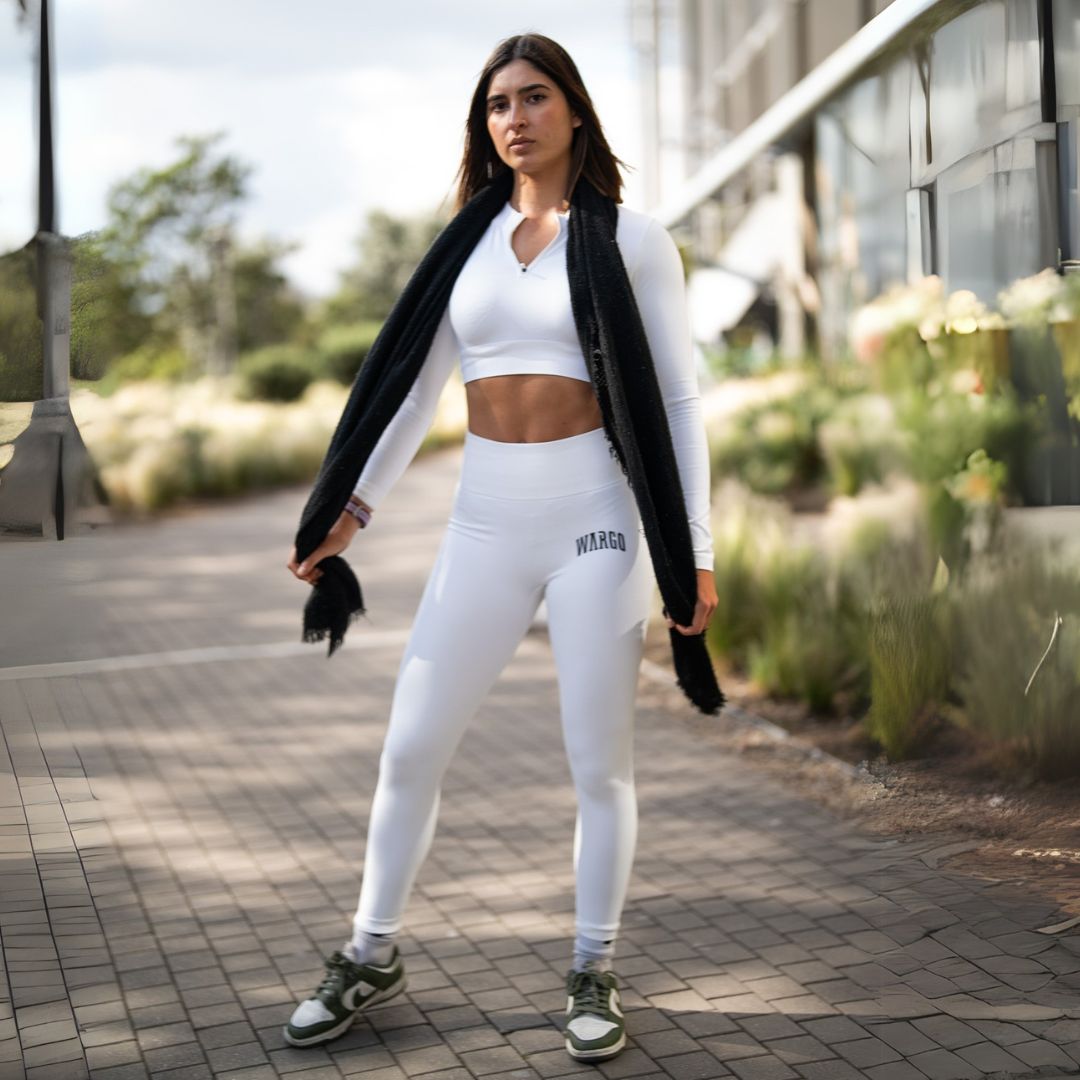 WARGO PERFORMANCE LEGGINS - WHITE