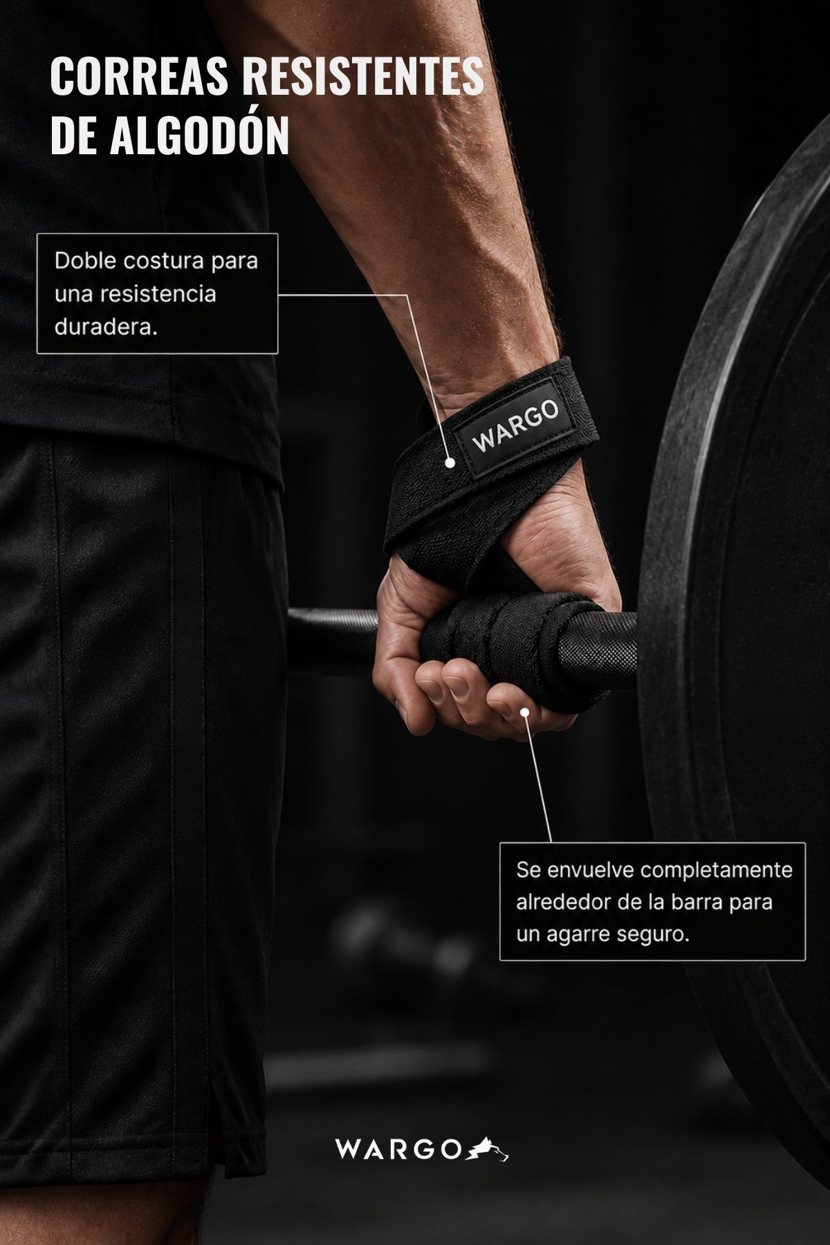 STRAPS CLÁSICOS GYM - FUCSIA