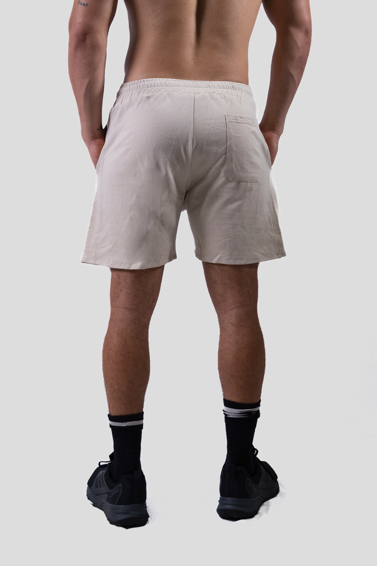 SHORT SLIM ESSENTIAL - BEIGE