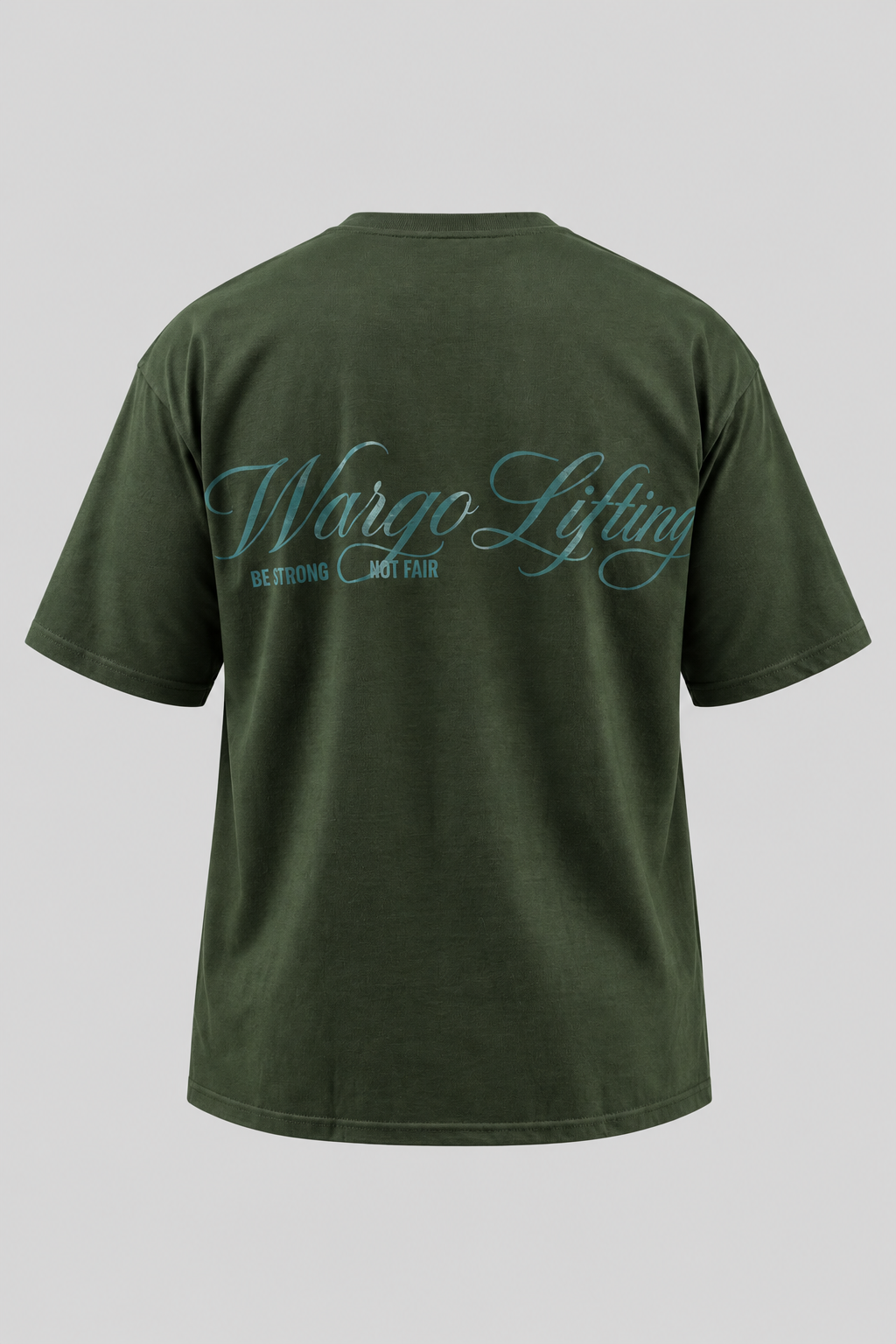 CAMISETA OVERSIZE LIFTING ESSENTIALS - VERDE