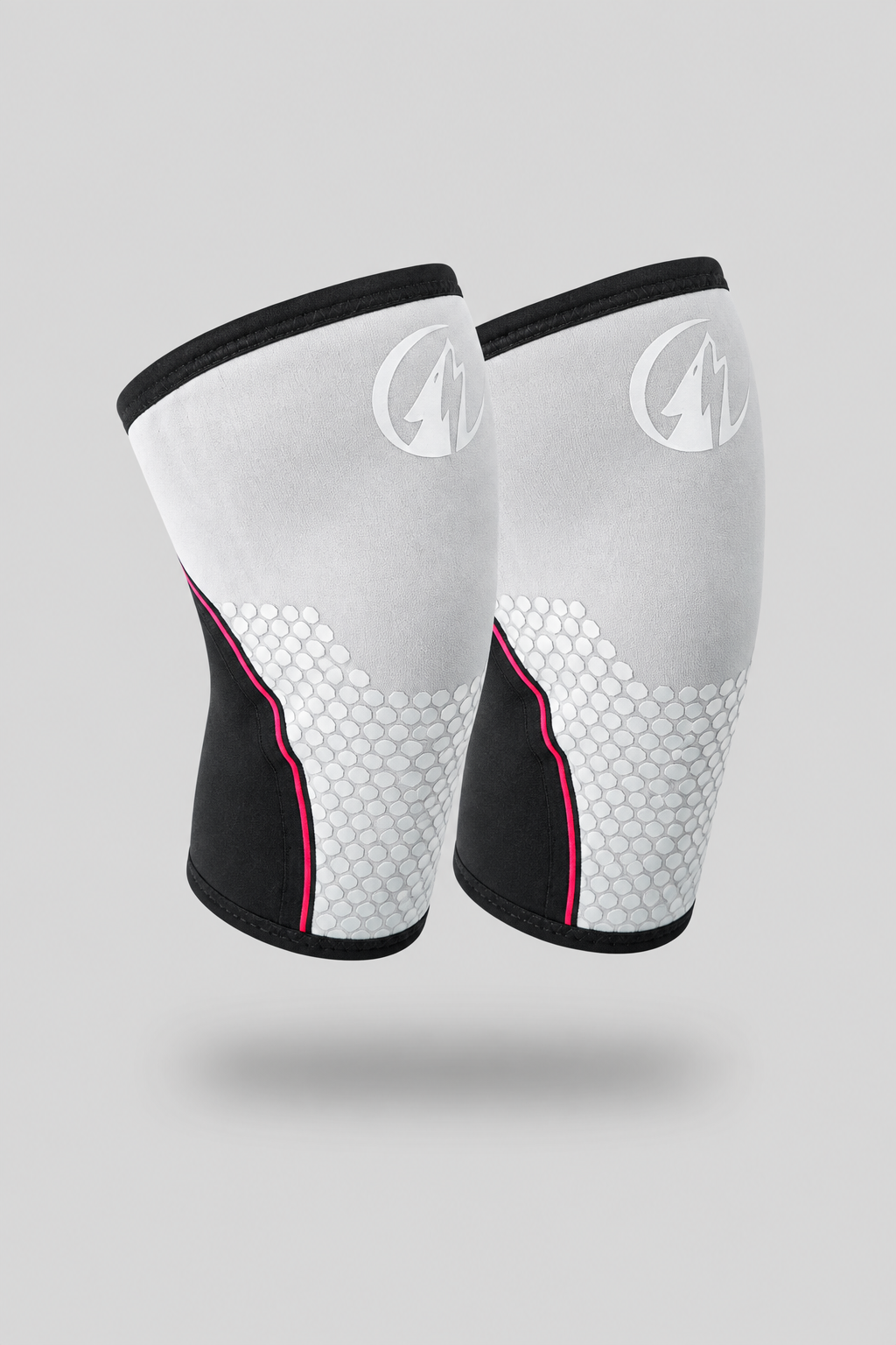 RODILLERAS 7 MM GYM PIXEL - GRIS