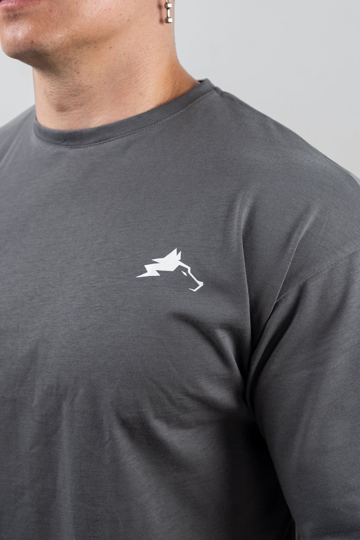 CAMISETA OVERSIZE LEGACY ESSENTIALS - GRIS