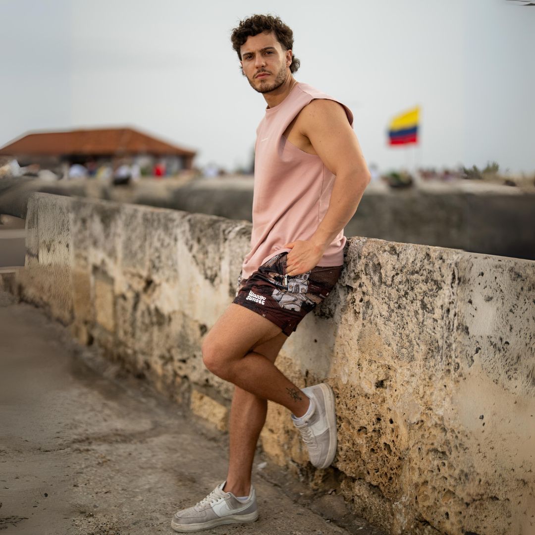 WARGO SHORTS SUNSET BLACK