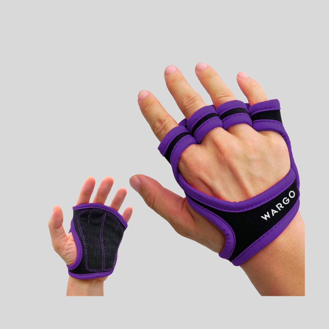 GUANTES PARA GYM - MORADO