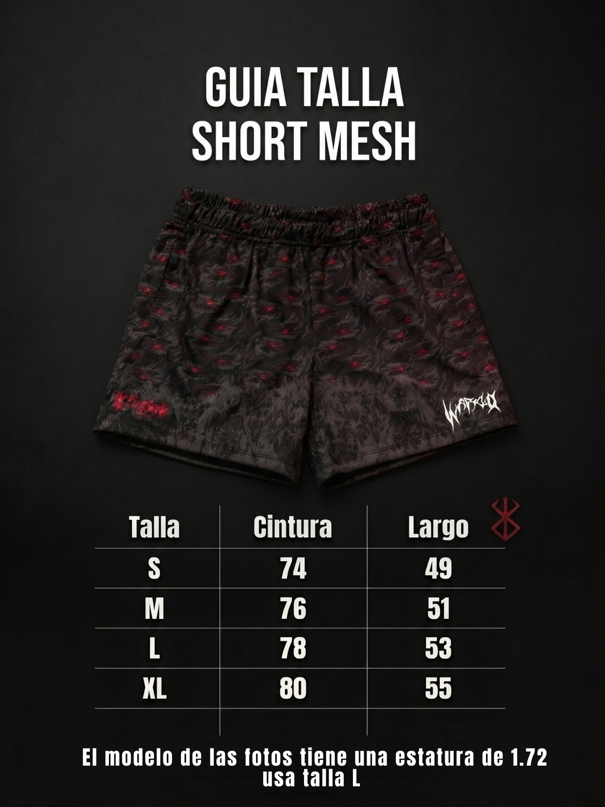 MESH SHORT - BERSERK EDITION