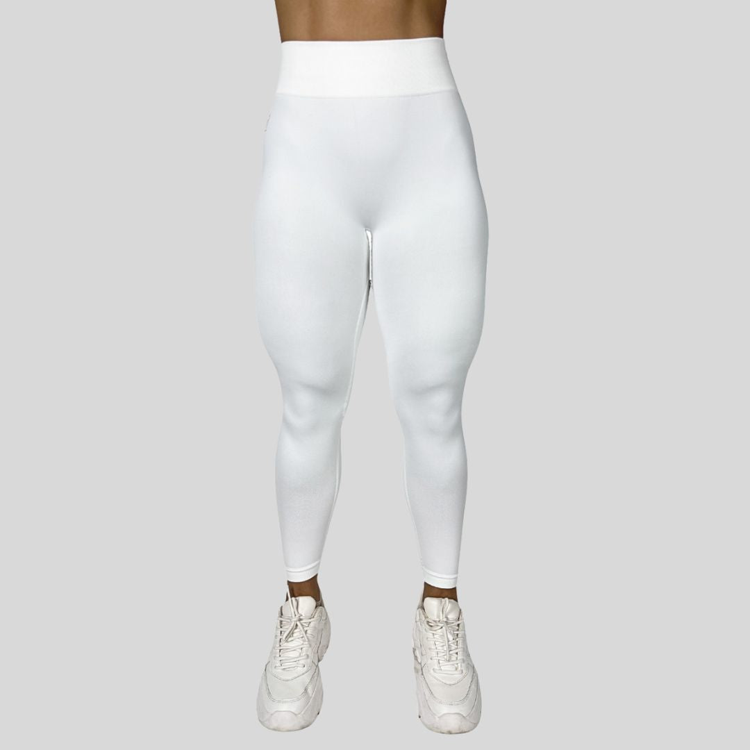 WARGO SIGNATURE LEGGINS - BLANCO