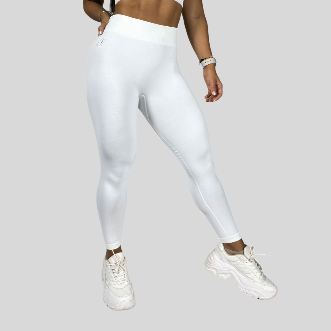 WARGO SIGNATURE LEGGINS - BLANCO