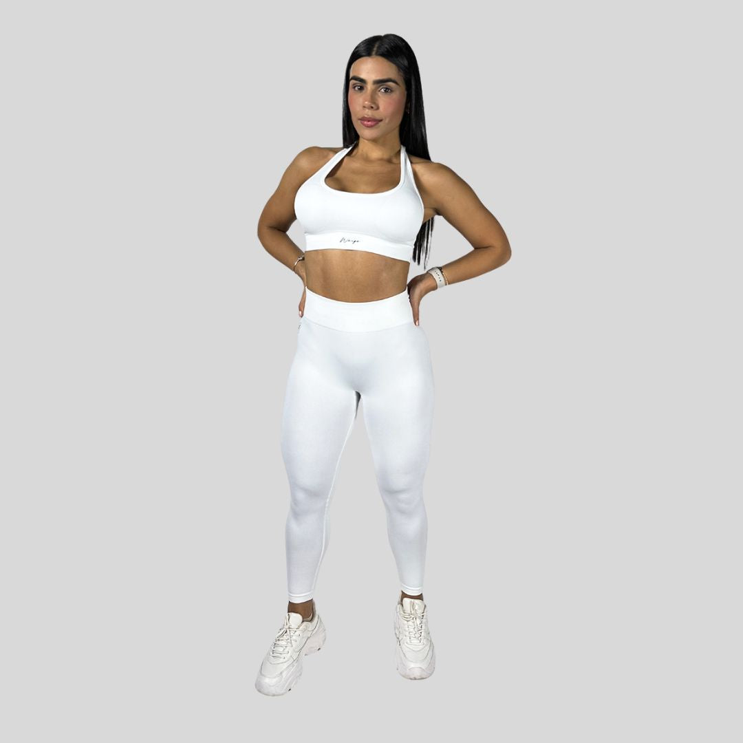 WARGO SIGNATURE LEGGINS - BLANCO