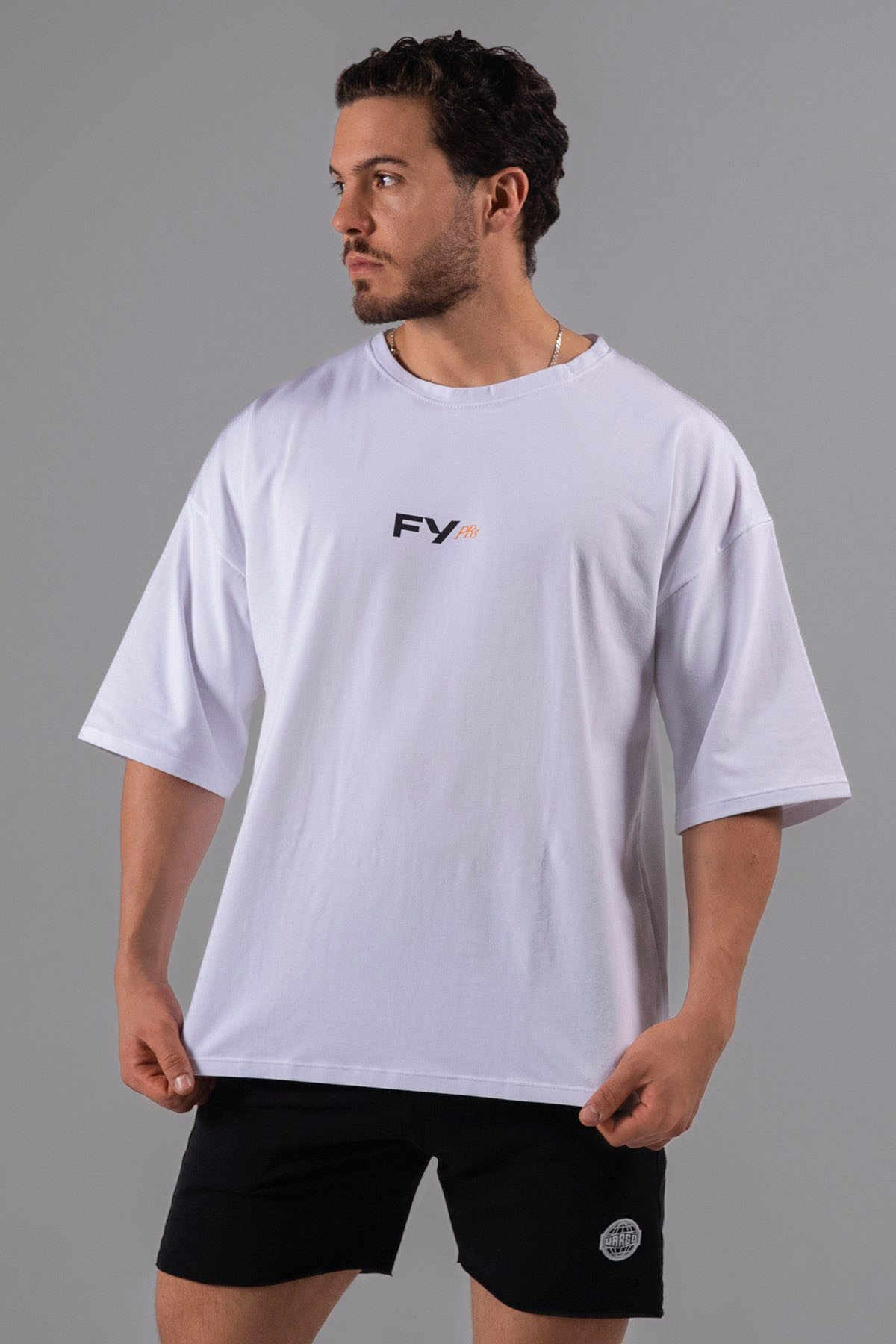 CAMISETA OVERSIZE F*CK YOUR PRs - IVORY