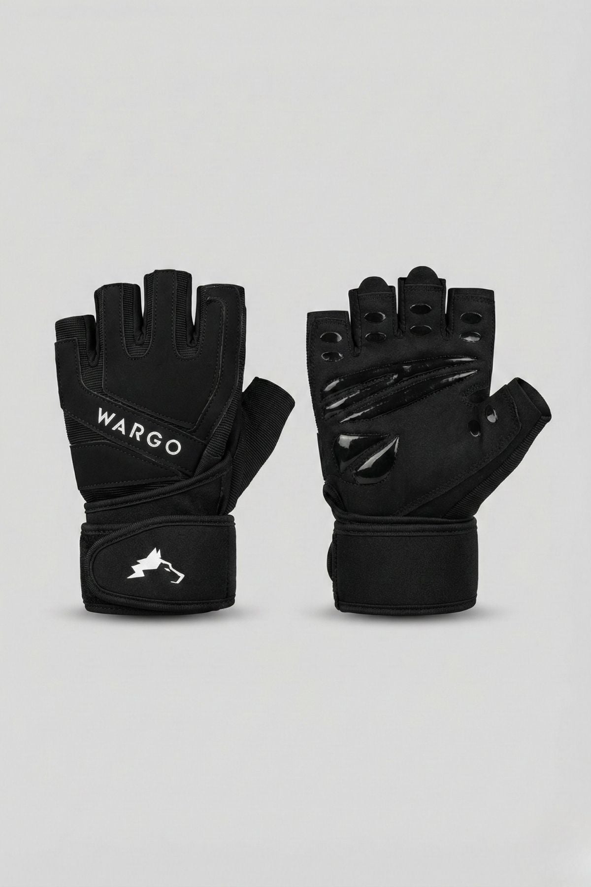 GUANTES PARA GYM - GORILA GLOVES - NEGRO