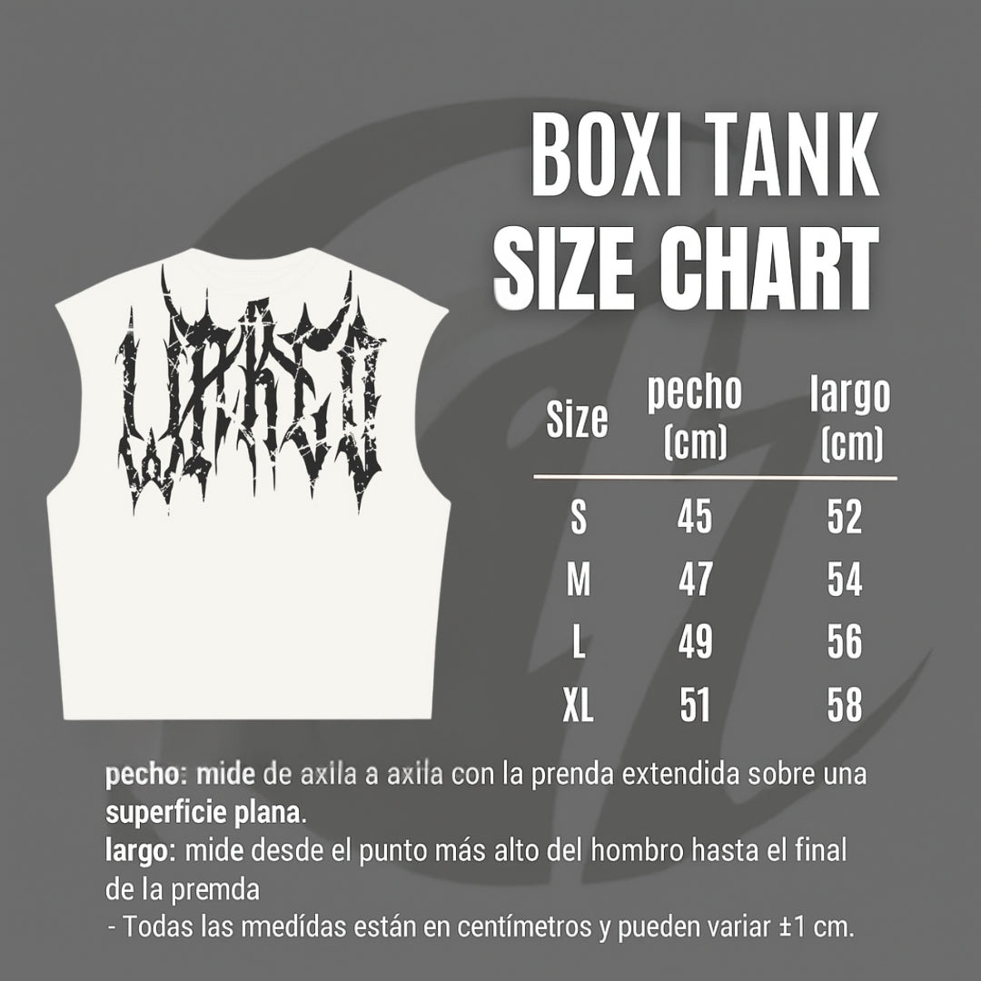 BOXI TANK WARGO CALLEJERA - BLANCO