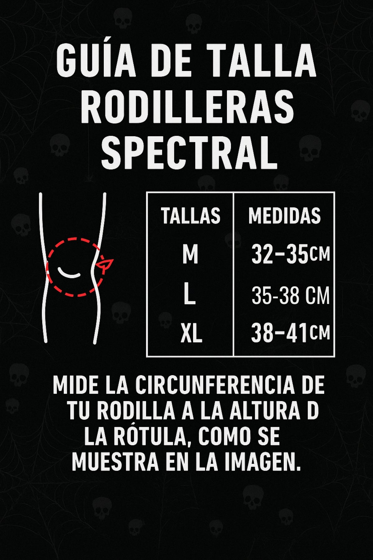 RODILLERAS PARA GYM SPECTRAL