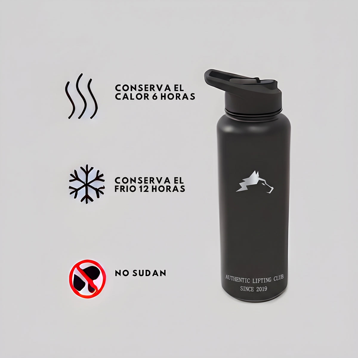 TERMO TERMICO - NEGRO 40-oz
