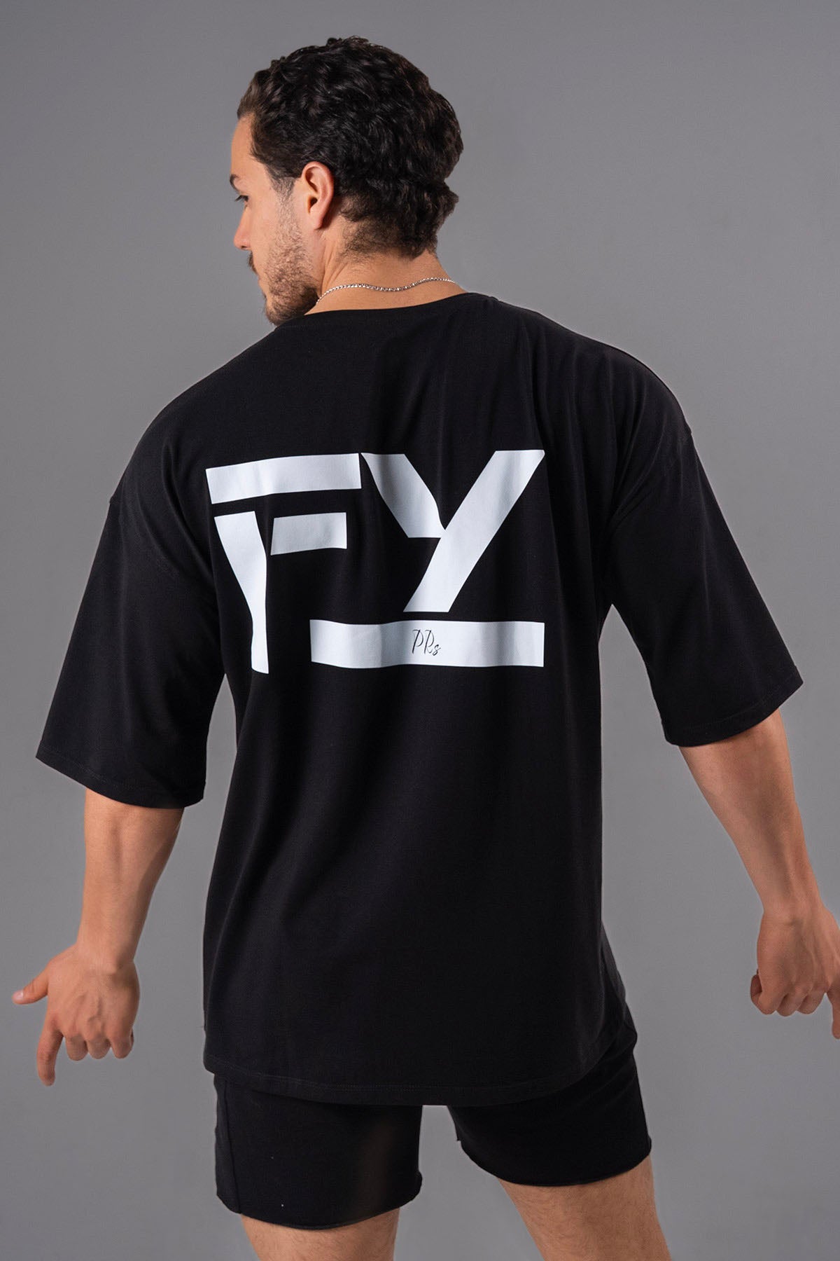 CAMISETA OVERSIZE FYP - BLACK