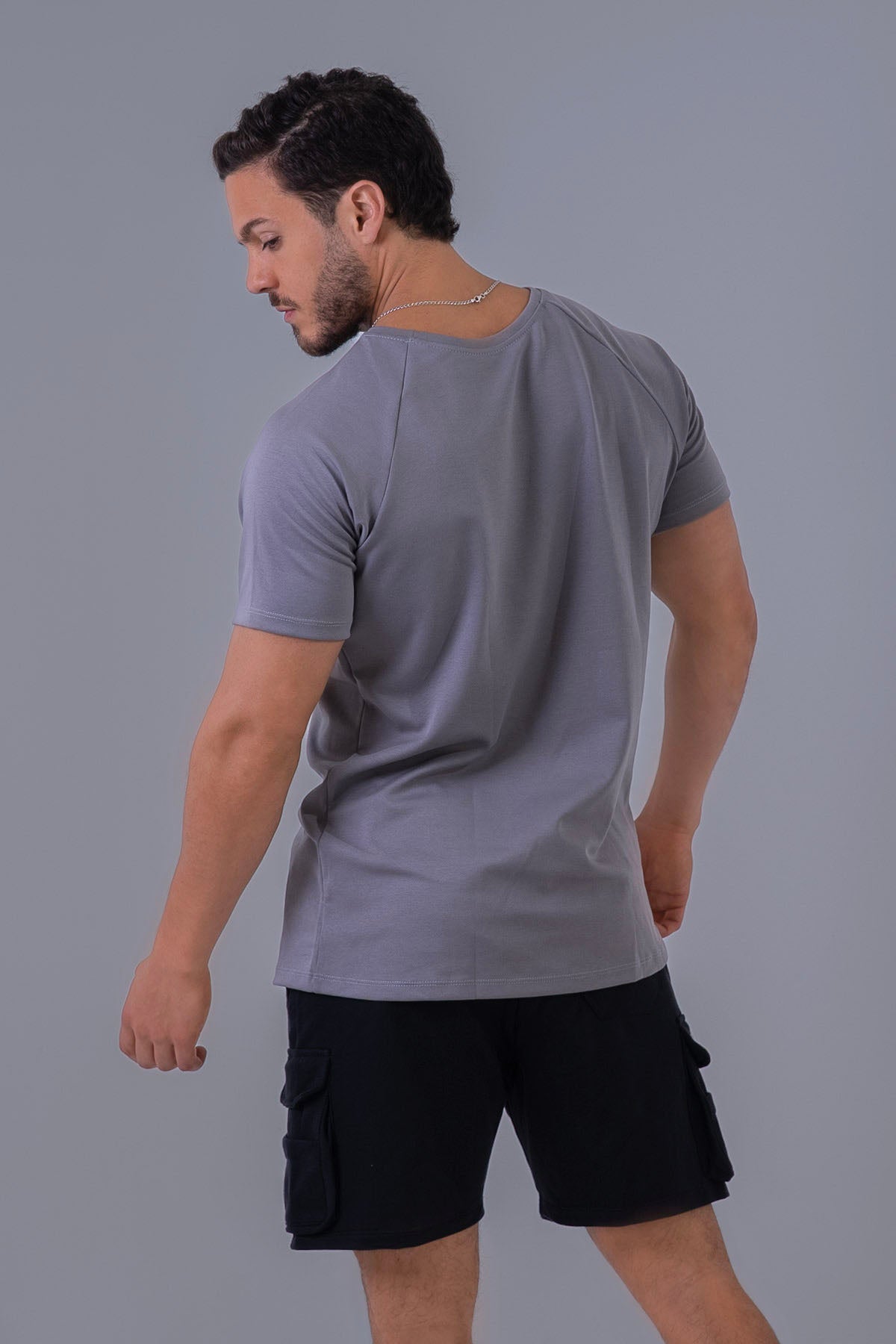 CAMISETA RANGLAN FRONTIER - GRIS