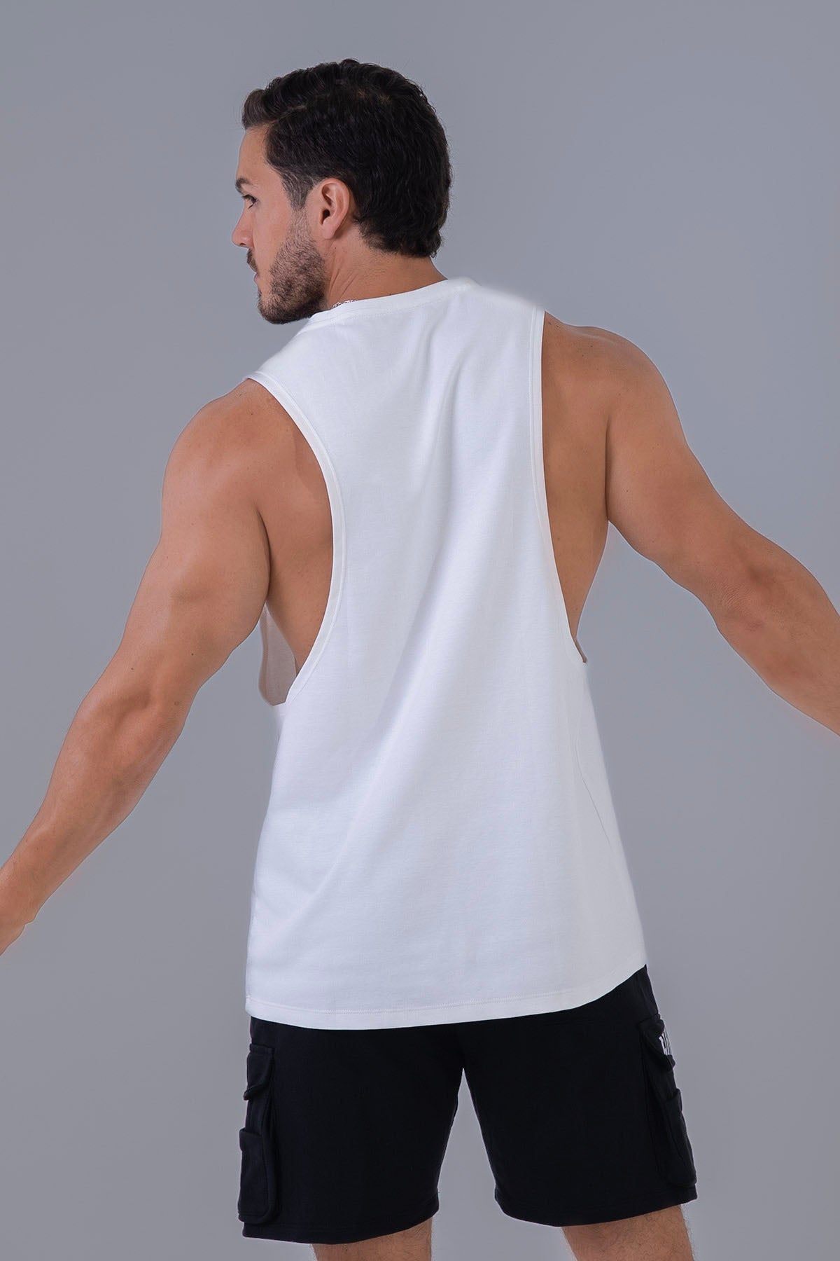 CAMISETA SIN MANGAS TANK FRONTIER - IVORY