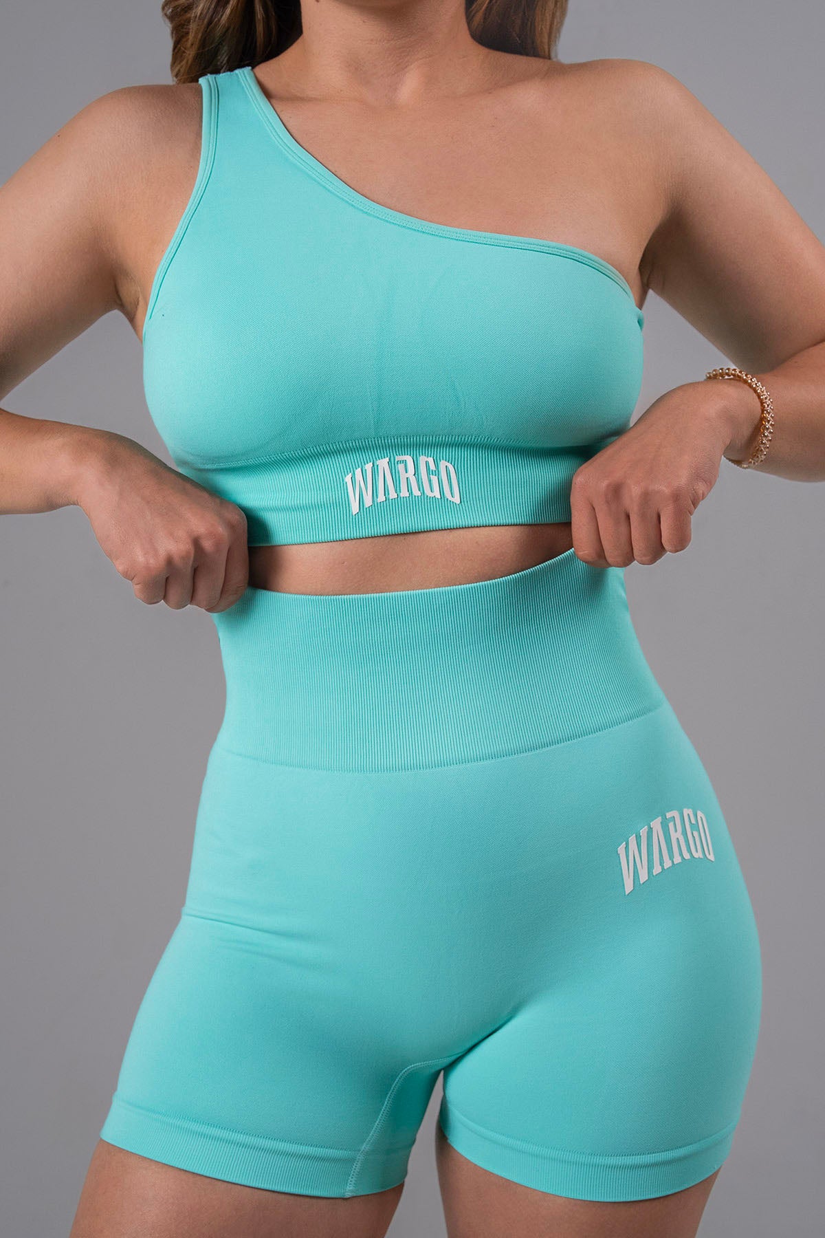 WARGO PERFORMANCE SHORT - CYAN