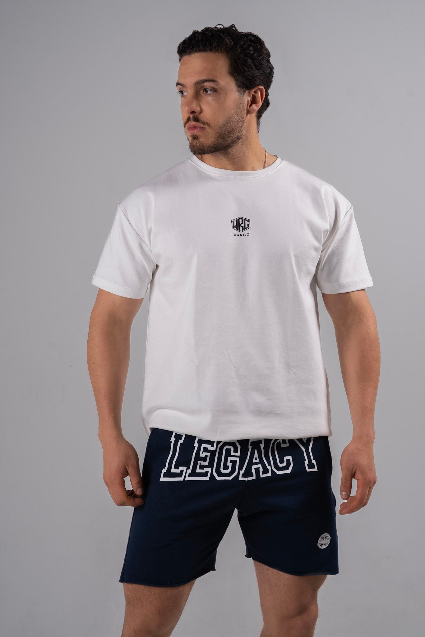 CAMISETA TEE LEGACY CREW - IVORY
