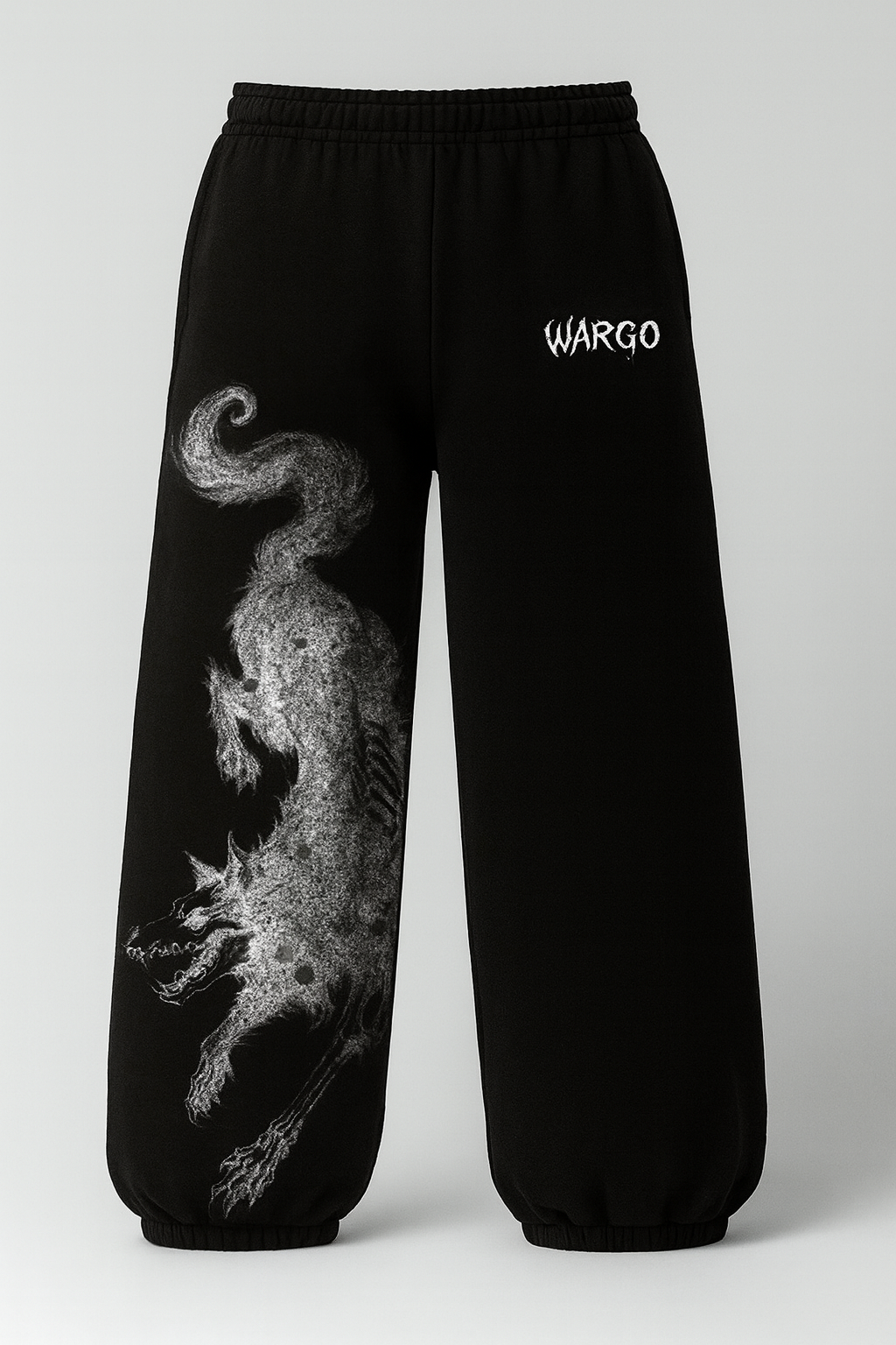 JOGGER BAGGY SAINT WOLF - NEGRO