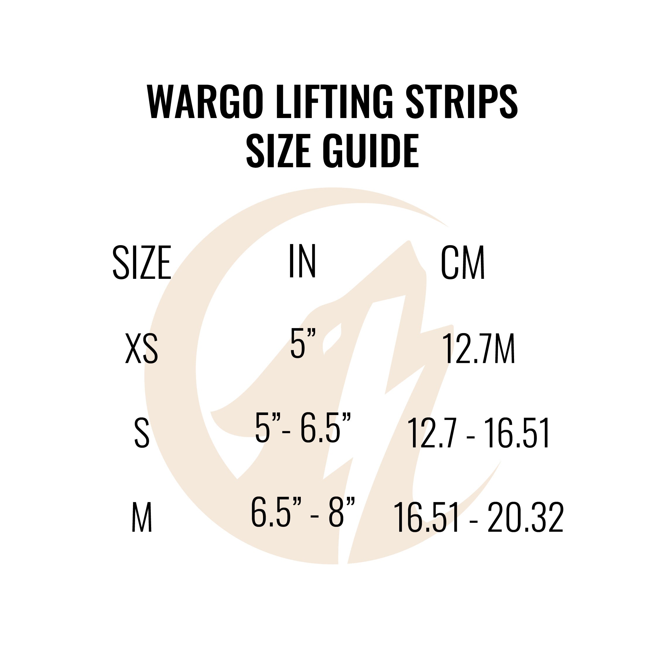 Wargo Lifting Strips