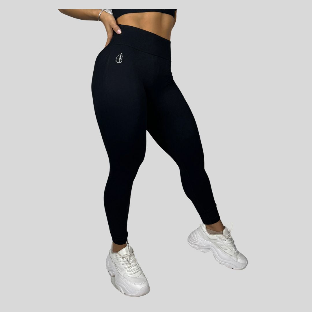 WARGO SIGNATURE LEGGINS - NEGRO