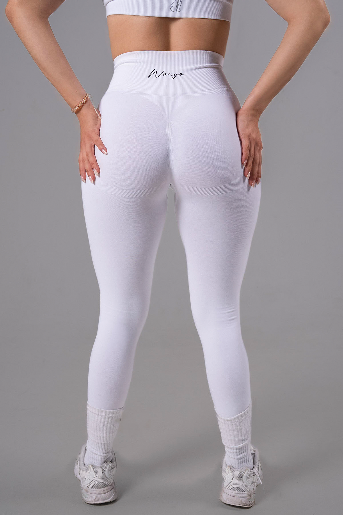 WARGO SIGNATURE LEGGINS - BLANCO