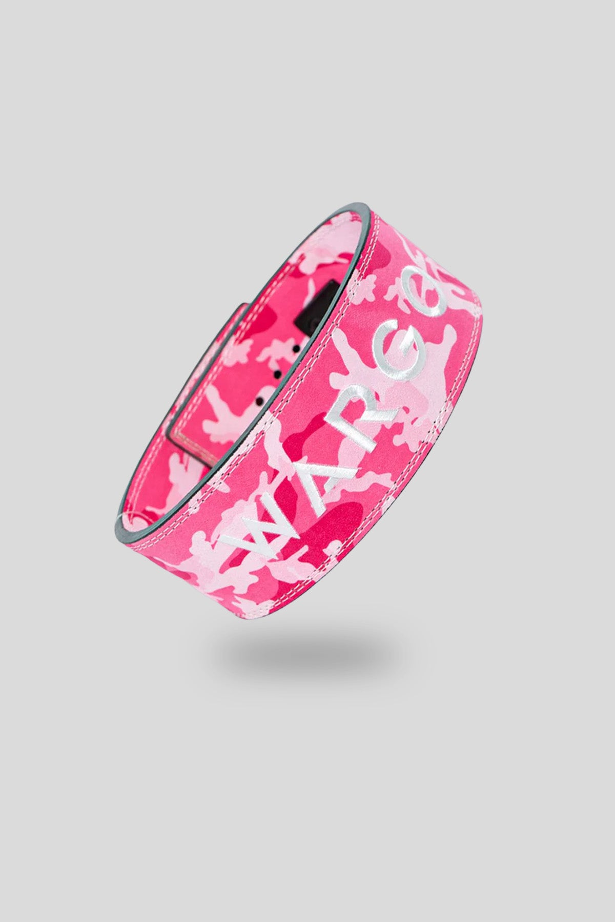 CINTURÓN PARA GYM LEVER BELT 10MM - PINK CAMU