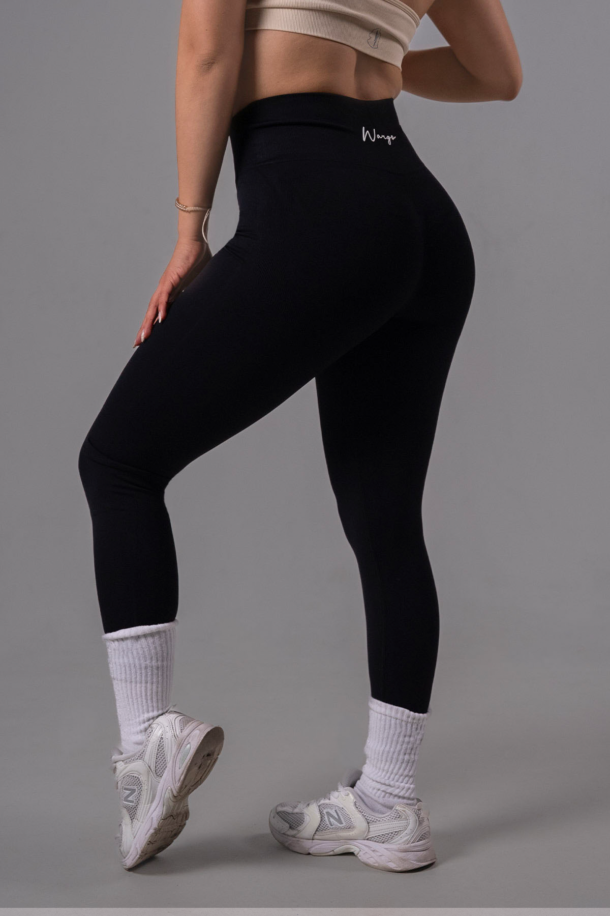 WARGO SIGNATURE LEGGINS - NEGRO