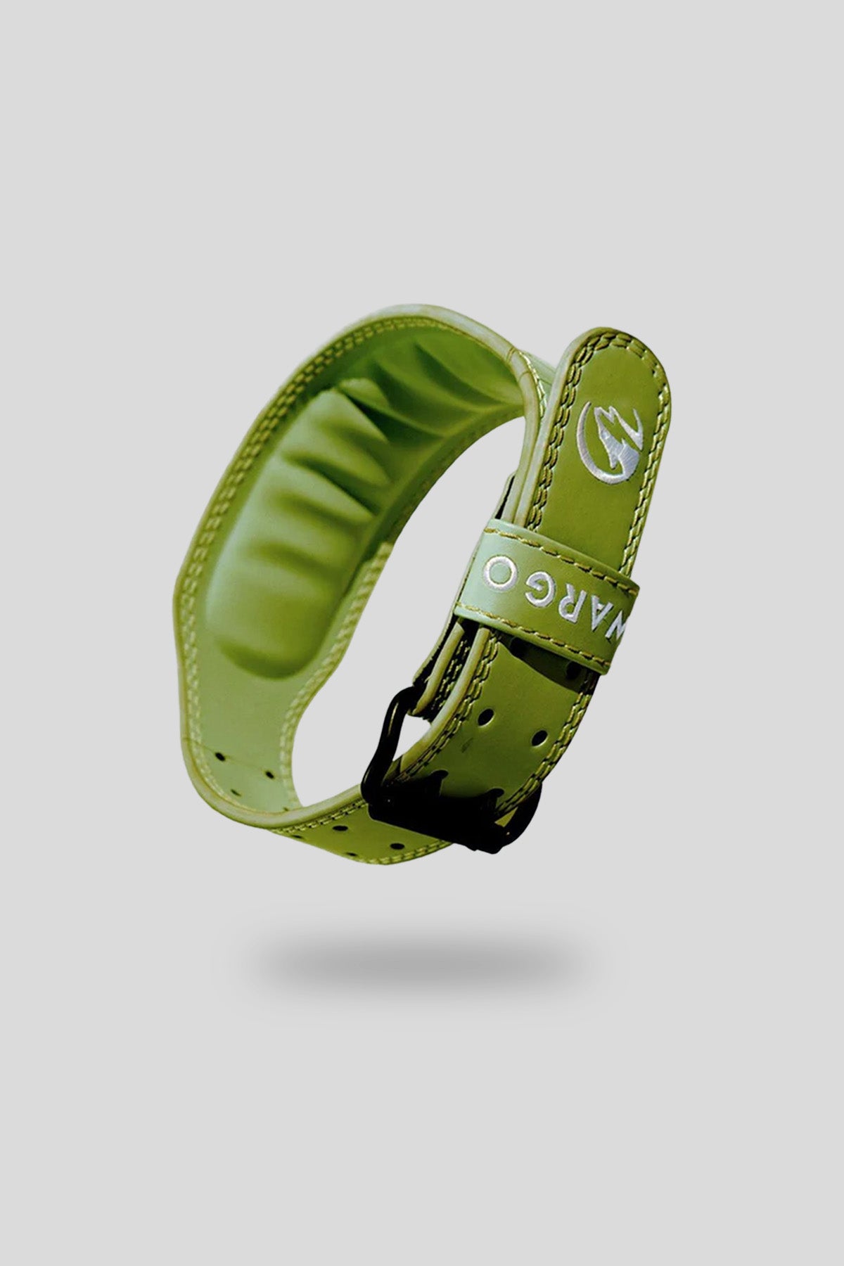 CINTURÓN PARA GYM MICRO FIBRA 5MM - GREEN ARMY