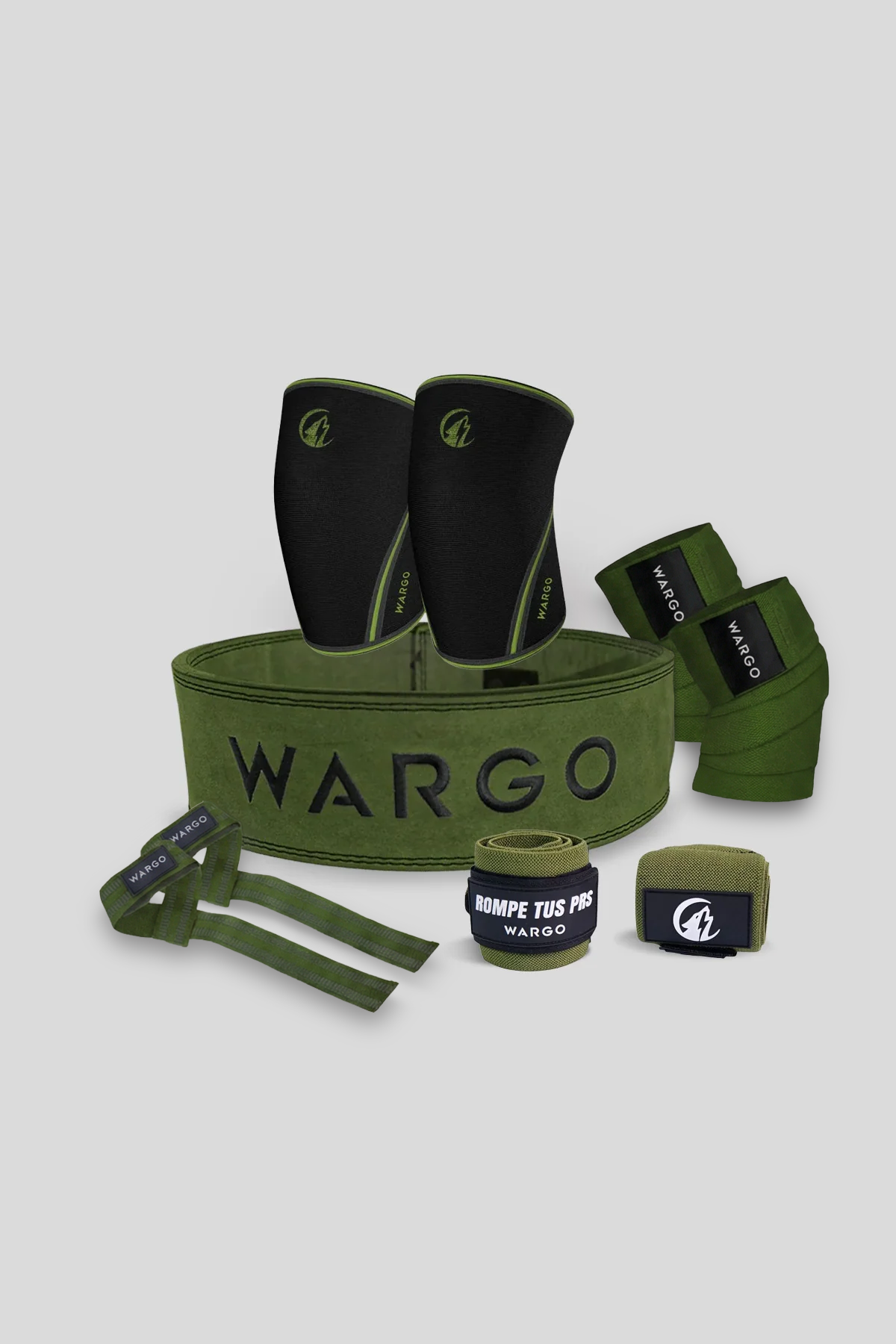 POWER LIFTING KIT - VERDE MILITAR