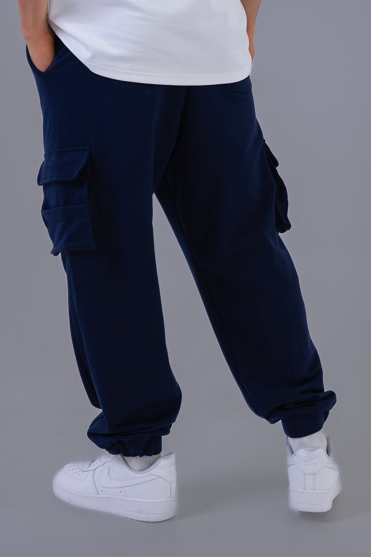 PANTALONE JOGGER CARGO HOMBRE FRONTIER - AZUL