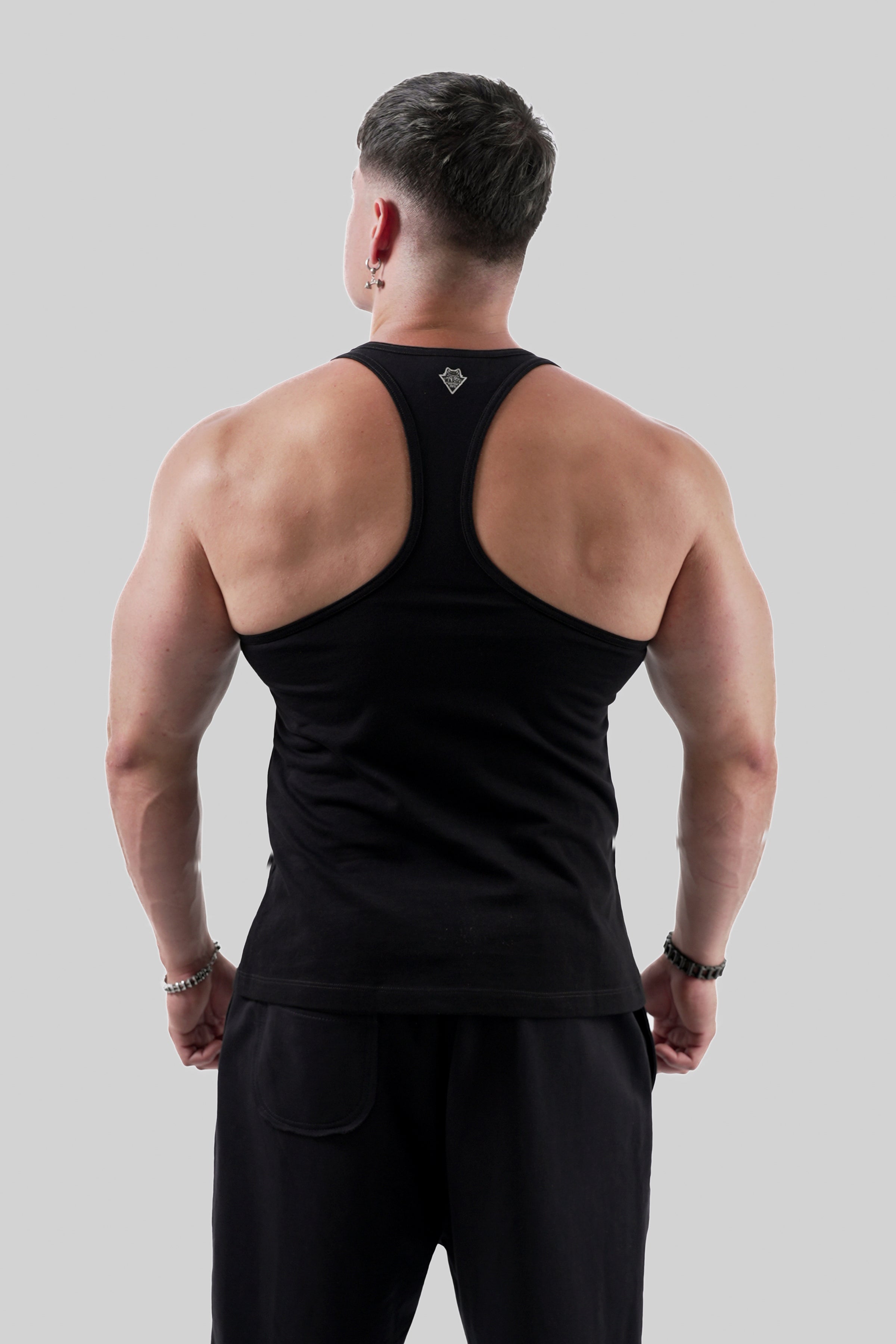 CAMISILLA STRINGER 12/25 - NEGRO