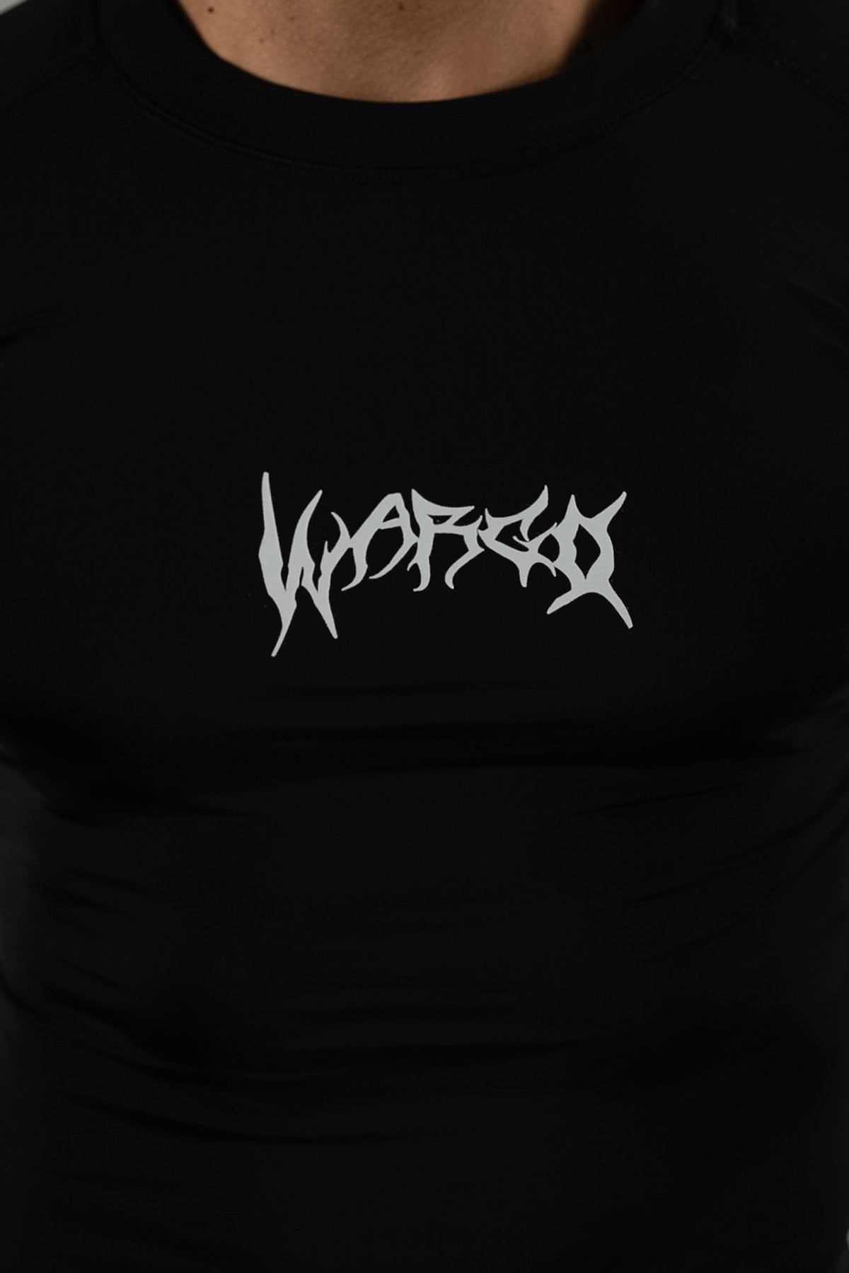 CAMISETA  COMPRESIÓN ALPHA DROP - NEGRO