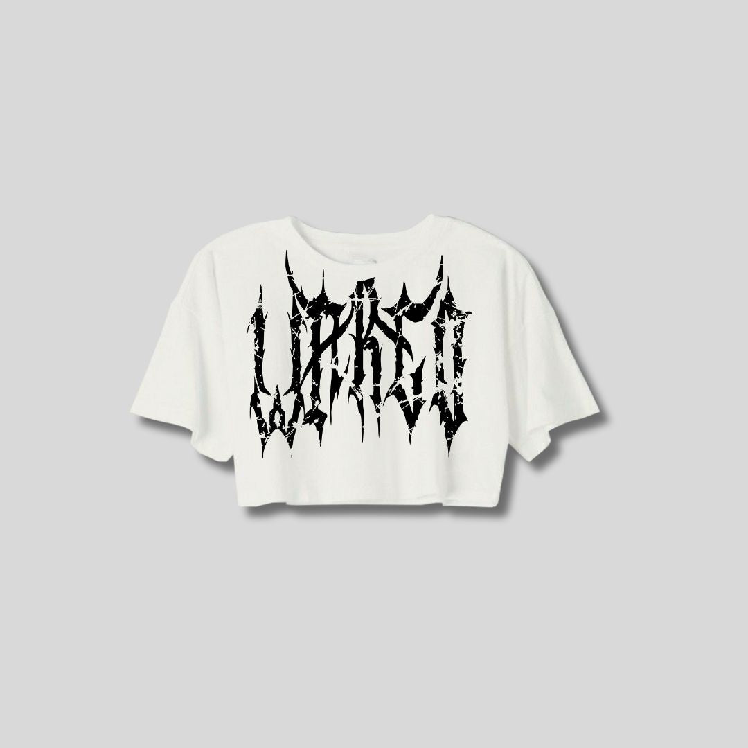 CROP TEE WARGO CALLEJERA - WHITE